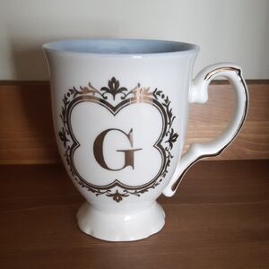 Monogrammed "G" Mug